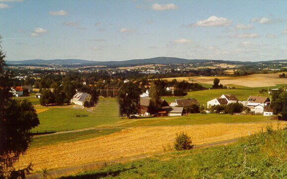 Blick vom Wartberg auf Längenau