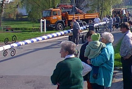 Anlieferung Maibaum 1999