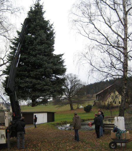 Der Längenauer Weihnachtsbaum 2009